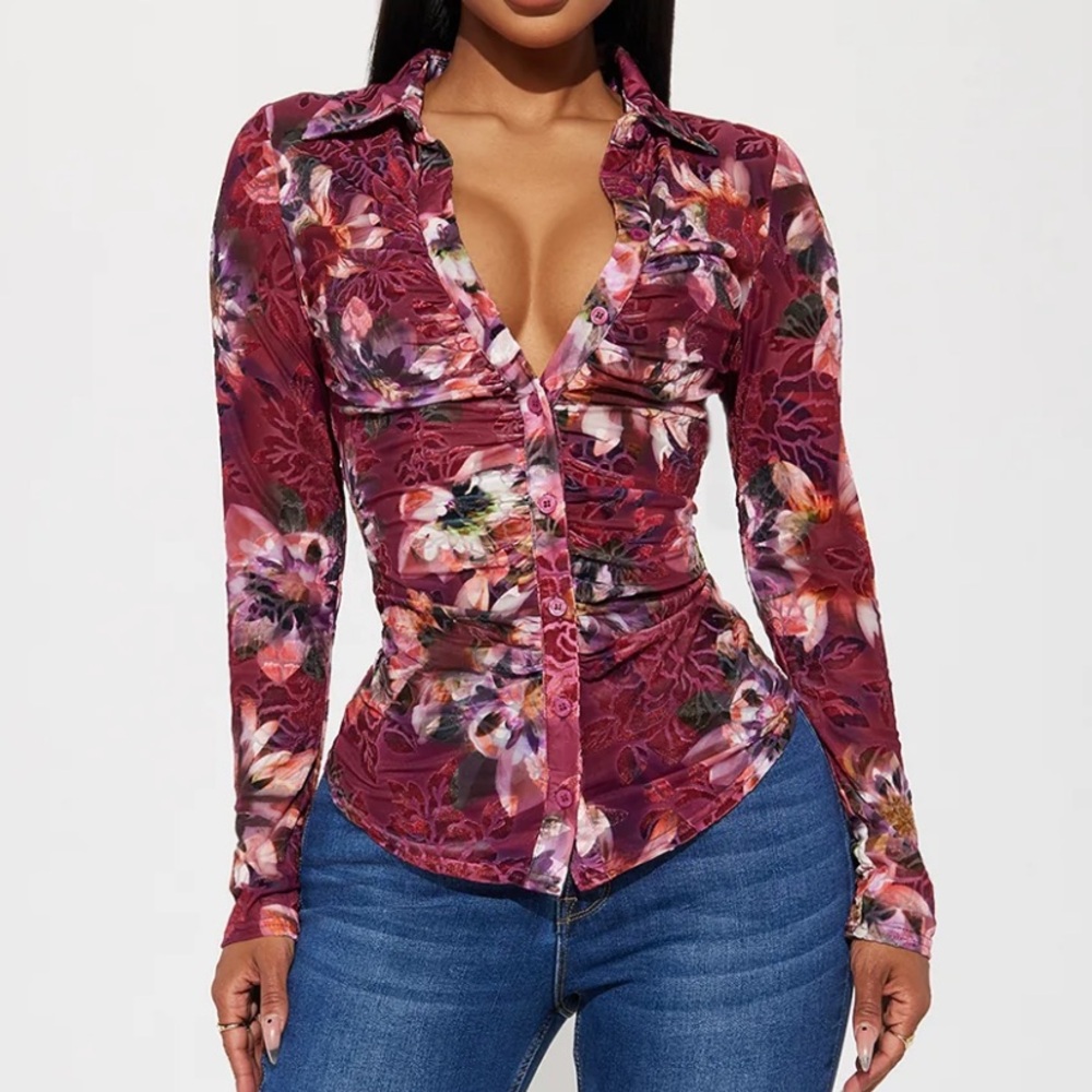 Button up top